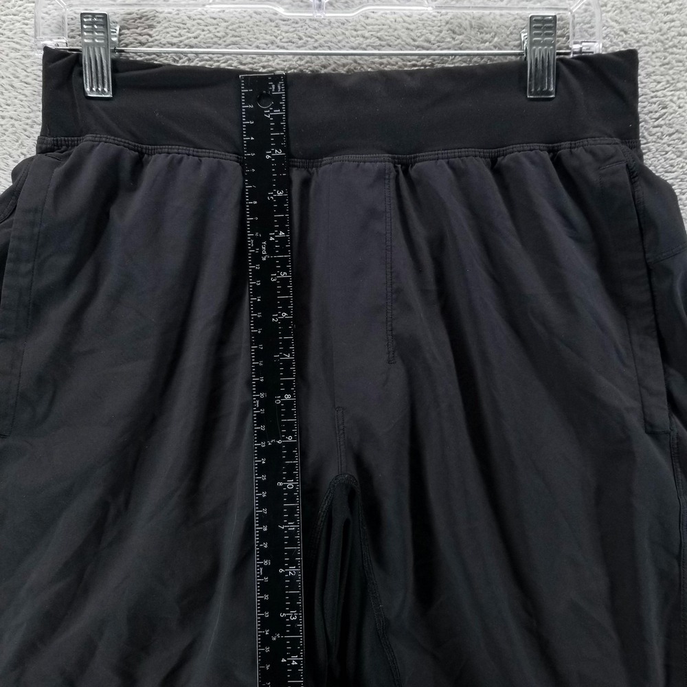 Lululemon Shorts Mens M Black T.H.E. Short Drawstring Pockets 7" Gym Training - Picture 8 of 11
